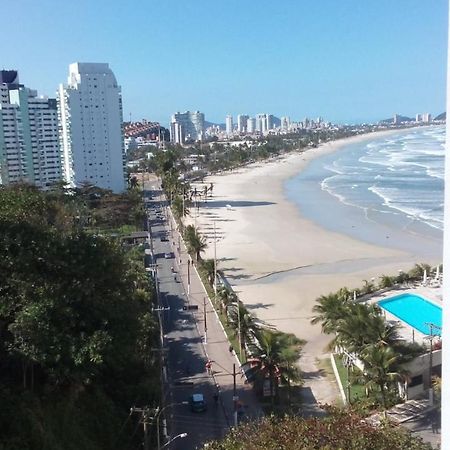 Apartamento Frente Para O Mar ,50 M Da Praia , Ar Condicionado Todos Quartos Apartamento Guarujá Exterior foto