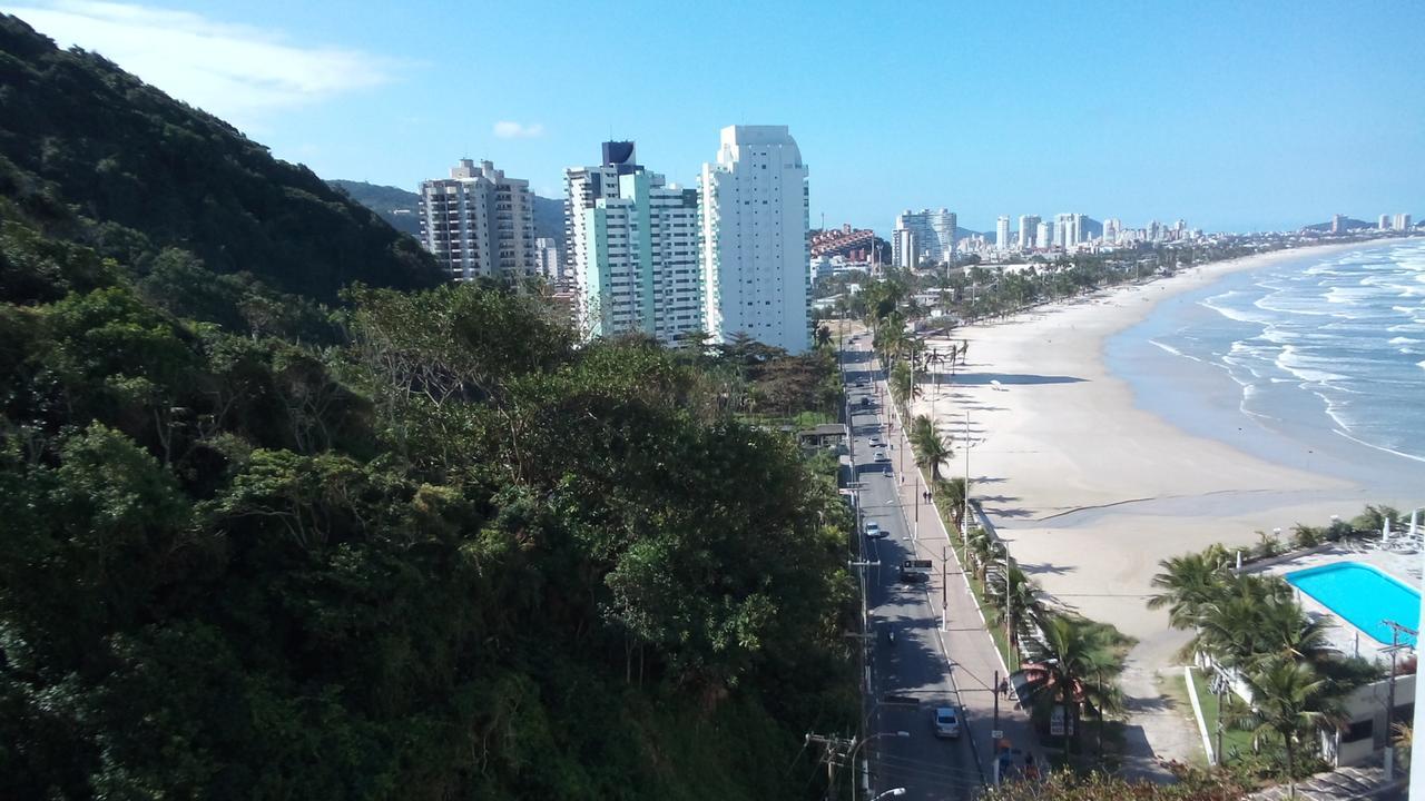 Apartamento Frente Para O Mar ,50 M Da Praia , Ar Condicionado Todos Quartos Apartamento Guarujá Exterior foto